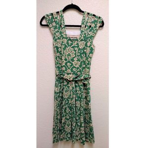 Effie's Heart - Delight Me Dress- Green Floral (S)